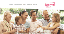 Desktop Screenshot of immobilia-team.ch